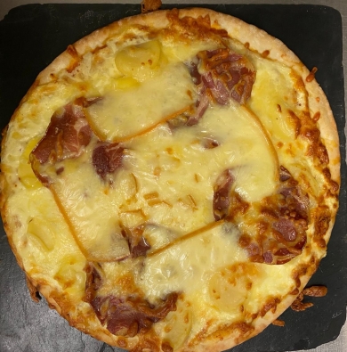 Pizza ronde montagnarde