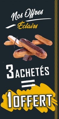 Lot 3+1 gratuit dessert