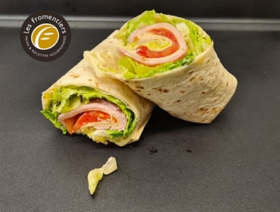 Wrap jambon fromage