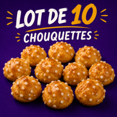 lot 10 chouquettes