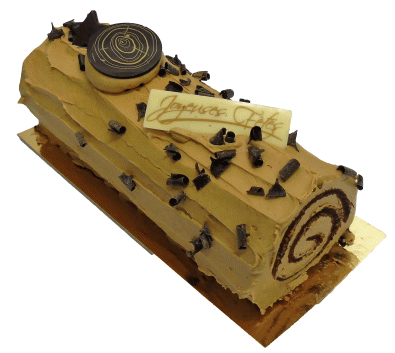 BUCHE CREME AU BEURRE CAFE 8/10 Personnes